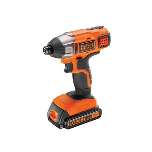 Black + Decker BDCIM18C1 Impact Driver 18V 1 x 1.5Ah Li-ion - BDCIM18C1-GB