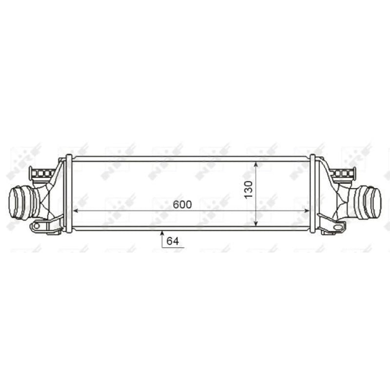 NRF Intercooler (Charge Air Cooler) 30345