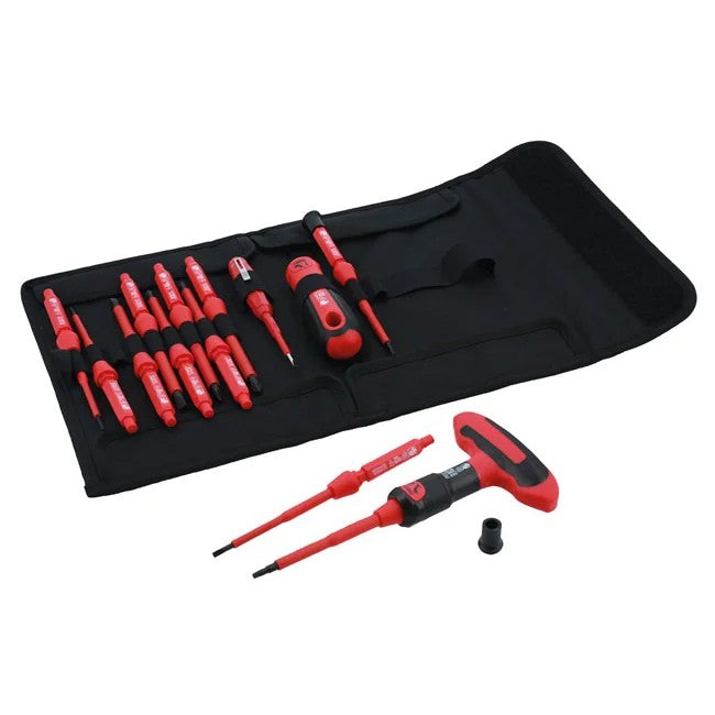 Laser Tools Insulated Interchangeable Screwdriver Set 16pc - PL
