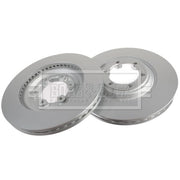 Borg & Beck 2 x Vented Front Brake Discs BBD5409