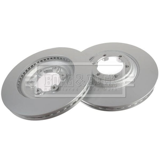 Borg & Beck 2 x Vented Front Brake Discs BBD5409