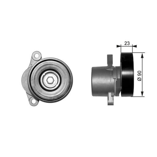 Gates Auxiliary Belt Tensioner T38156
