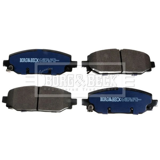 Borg & Beck 4 x Rear Brake Pad Set BBP2902