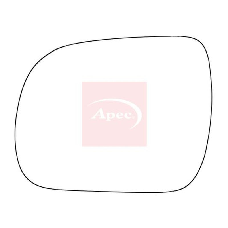 Apec Exterior Wing Mirror Glass Left AMS2751