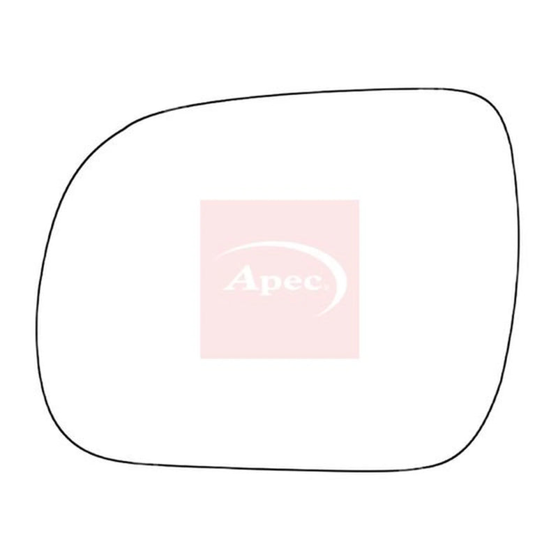 Apec Exterior Wing Mirror Glass Left AMS2751