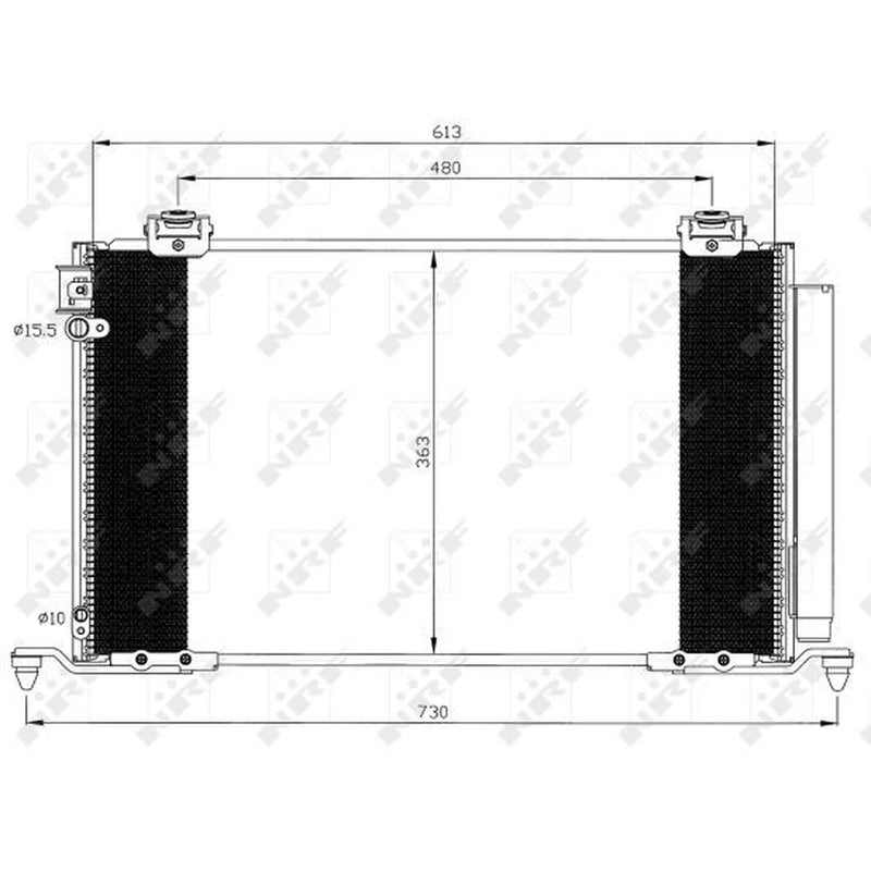 NRF Air Conditioning Condenser 35595