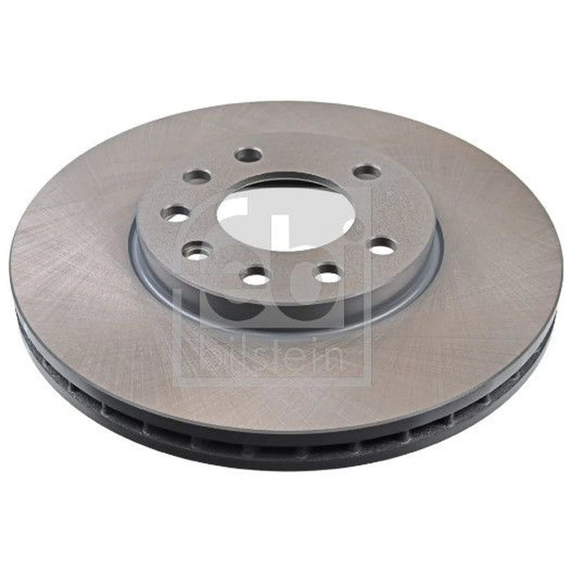 Febi 2 x Internally Vented Front Brake Discs 17211