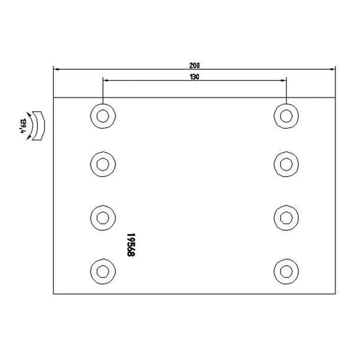 Textar Textar Cv Brake Lining Set 1956801 8285000064 1956801