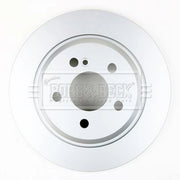 Borg & Beck 2 x Solid Rear Brake Discs BBD4663