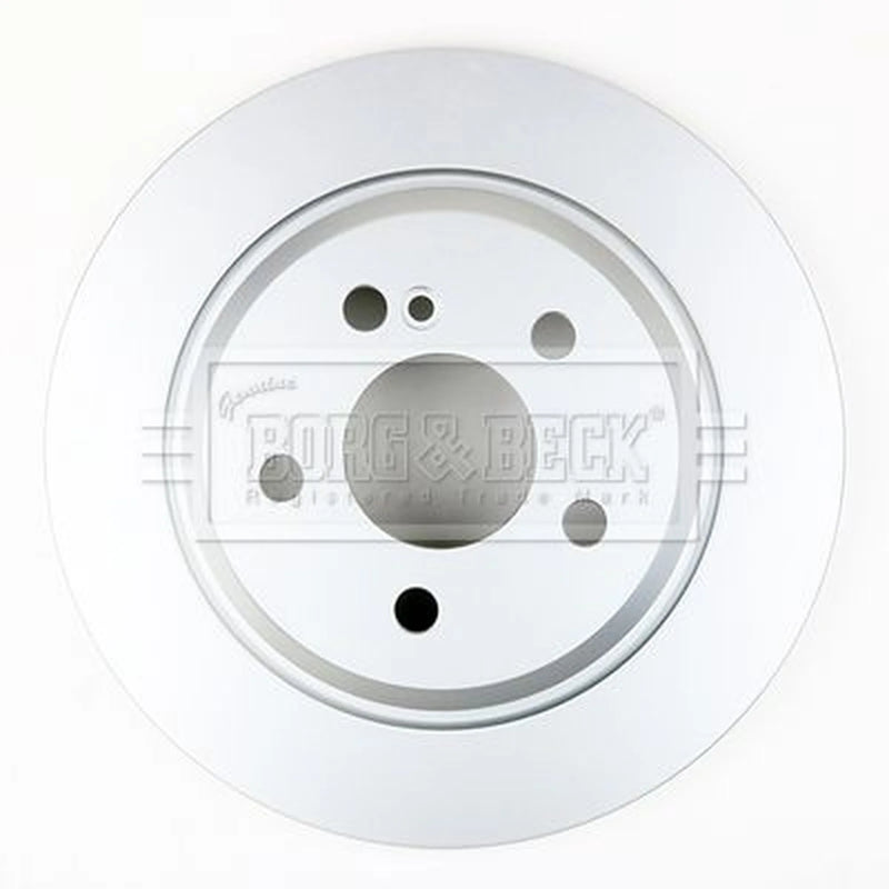 Borg & Beck 2 x Solid Rear Brake Discs BBD4663