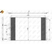 NRF Air Conditioning Condenser 35913