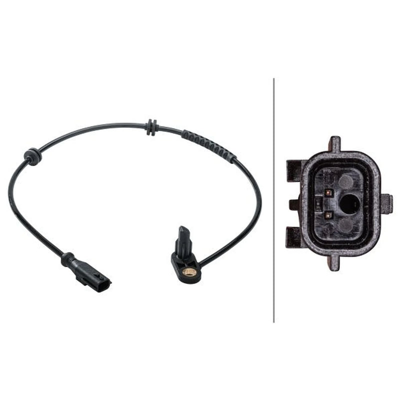 Hella ABS Wheel Speed Sensor Rear 6PU 012 679-171