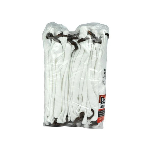 Scan White PU Coated Gloves - XL (Size 10) (Pack 12) - 5004W