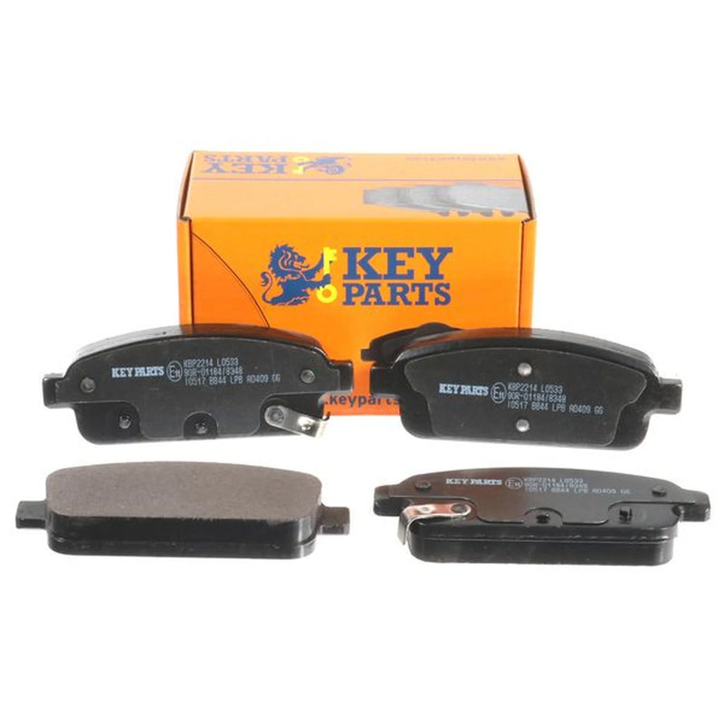 Key Parts 4 x Rear Brake Pad Set KBP2214