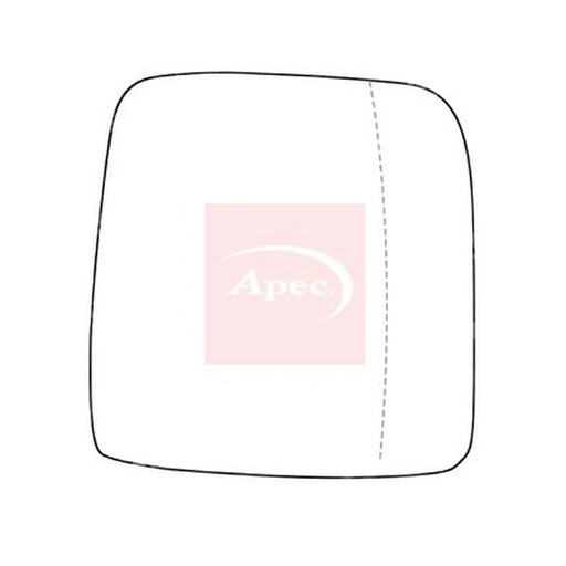 Apec Exterior Wing Mirror Glass Right AMS2066