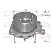 Apec Engine Cooling Water Pump AWP1486