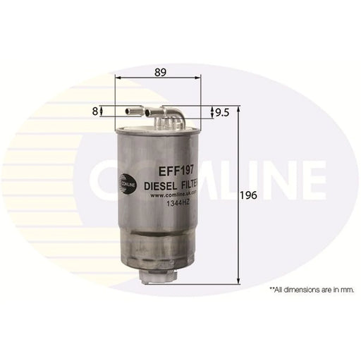 Comline Fuel Filter Element EFF197