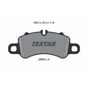 Textar Front Brake Pad Set 2598303