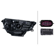 Hella Headlight Headlamp LED Left 1LX 016 263-431