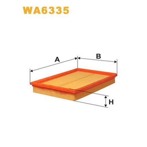 WIX Engine Air Filter WA6335
