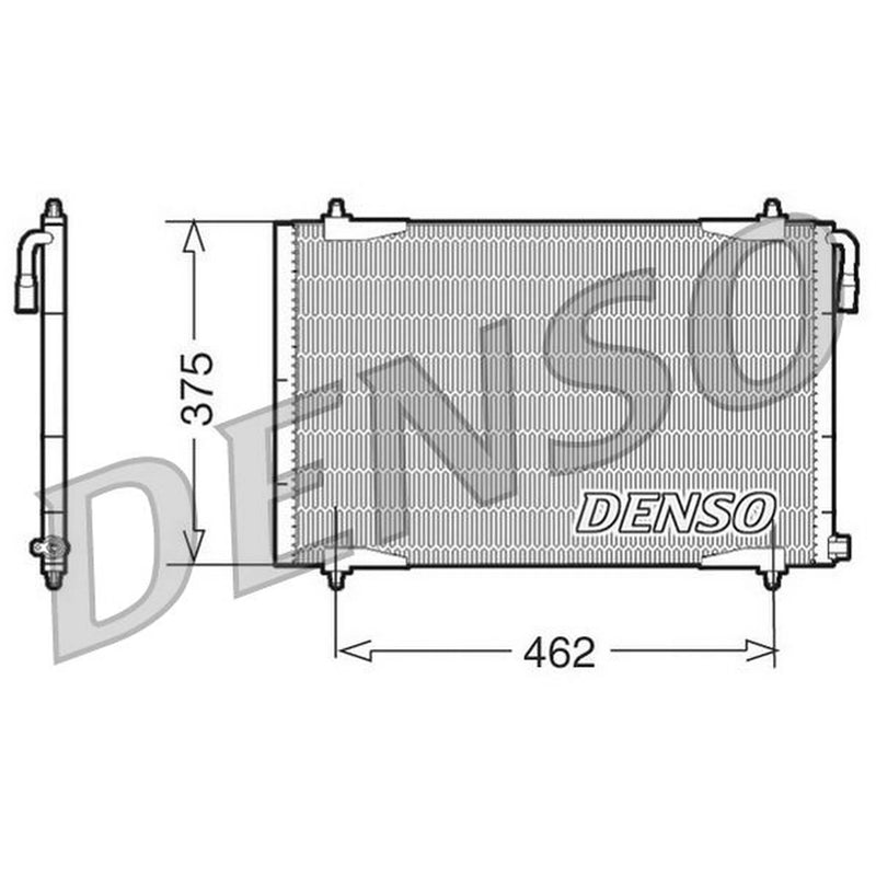 Denso Air Conditioning Condenser DCN21006