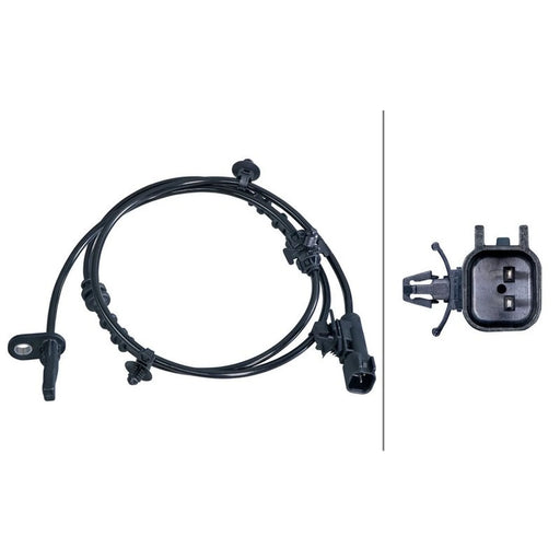 Hella ABS Wheel Speed Sensor Front 6PU 358 417-461