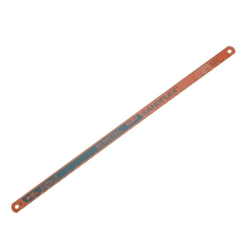 Bahco 3906 Sandflex® Hacksaw Blades 300mm (12in) x 18 TPI (Pack 10)