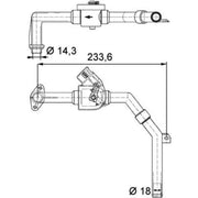 Mahle Coolant Control Valve Assembly CV 9 000P