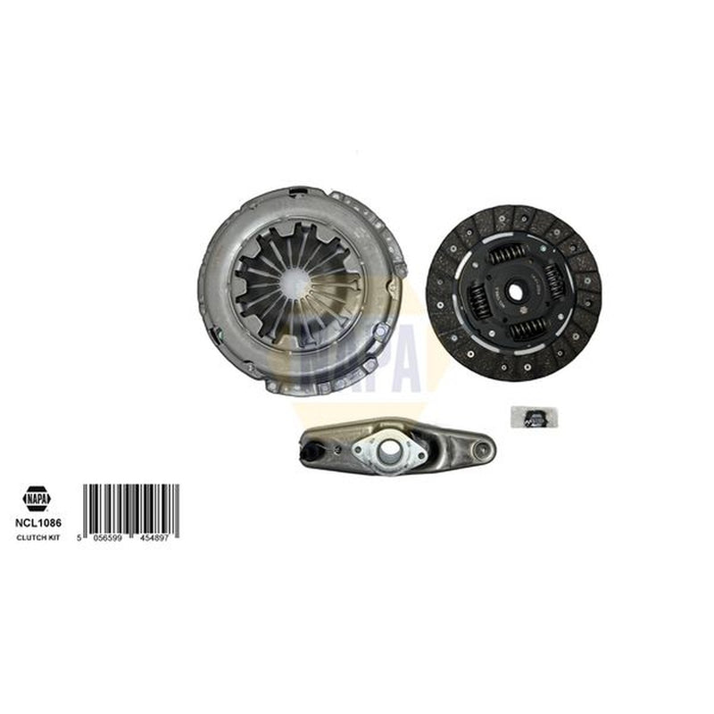 NAPA Clutch Kit Set 3pc NCL1086