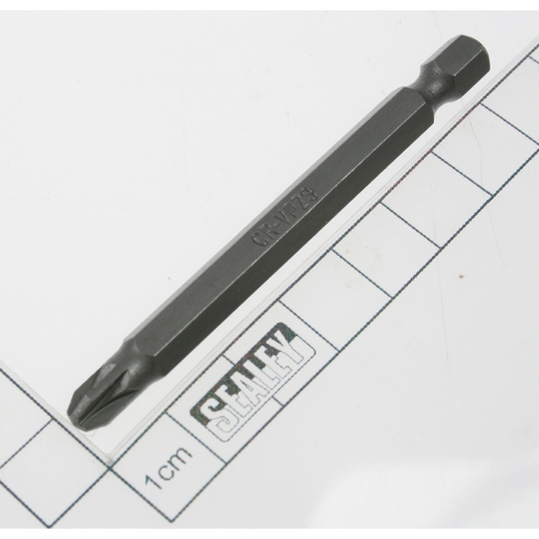 Sealey Pozi bit pz3 x 75mml 1/4"dr