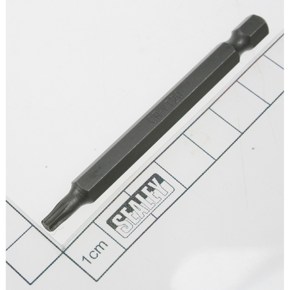 Sealey Trx-star bit t20 x 75mml 1/4"dr