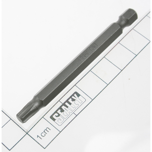 Sealey Trx-star bit t30 x 75mml 1/4"dr
