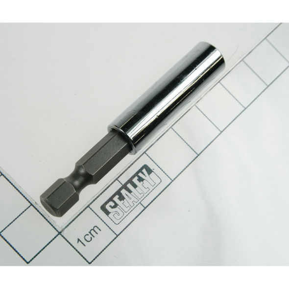 Sealey Magnetic bit extension 50mm, 6mm(m)to 6mm(f)
