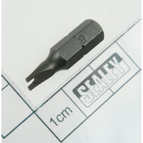 Sealey Spanner bit 6 x 25mm short 1/4"dr