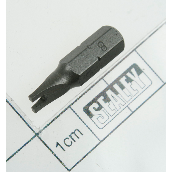 Sealey Spanner bit 8 x 25mm short 1/4"dr