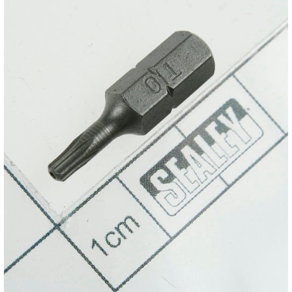 Sealey Trx-star t10 x 25mm short 1/4"dr