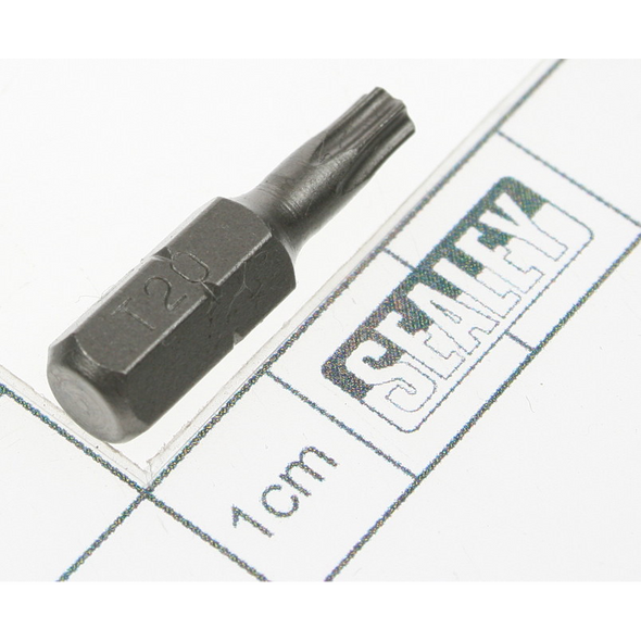 Sealey Security bit tt20 x 25mm short 1/4"dr