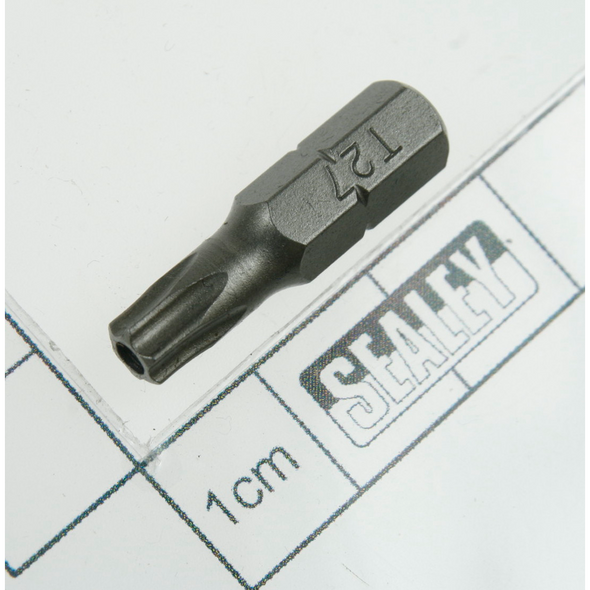 Sealey Security bit tt27 x 25mm short 1/4"dr