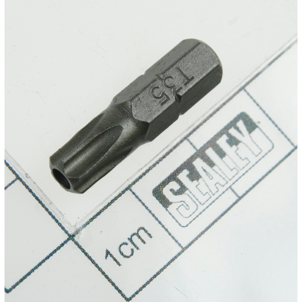 Sealey Security bit tt35 x 25mm short 1/4"dr
