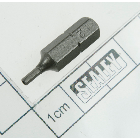 Sealey Security bit h2 x 25mm short 1/4"dr