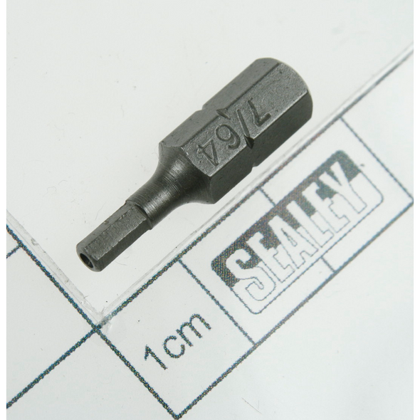 Sealey Security bit h7/64 x 25mm short 1/4"dr