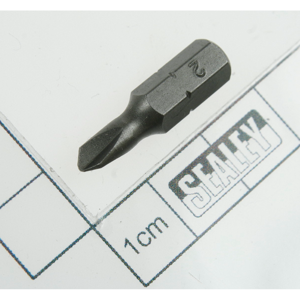 Sealey Tri-wing bit 2 x 25mm short 1/4"dr