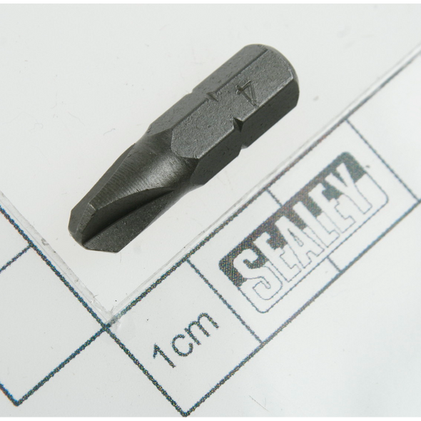 Sealey Tri-wing bit 4 x 25mm short 1/4"dr
