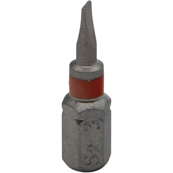 Sealey Slotted Bit SL3 25mml (Orange)