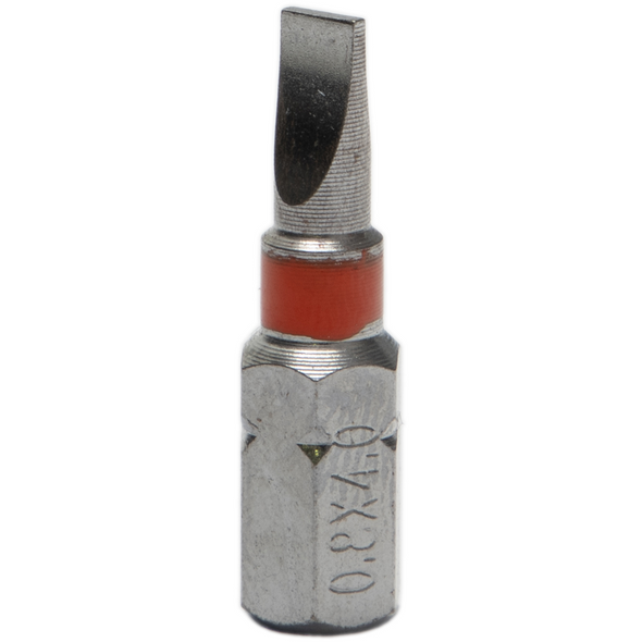 Sealey Slotted Bit SL4 25mml (Orange)