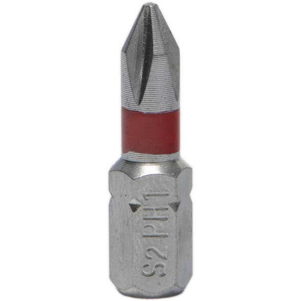 Sealey Phillips Bit PH1 25mml (Red)
