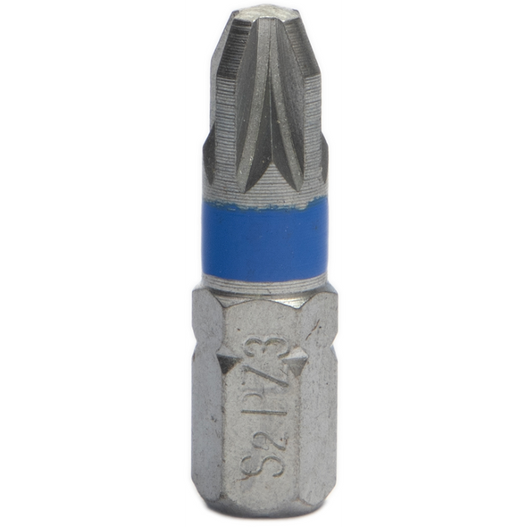 Sealey Pozi Bit PZ3 25mml (Blue)