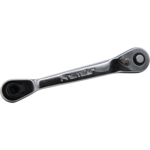 Sealey 1/4"Hex-1/4”Sq Dr Micro Ratchet Bit Driver/Wrench