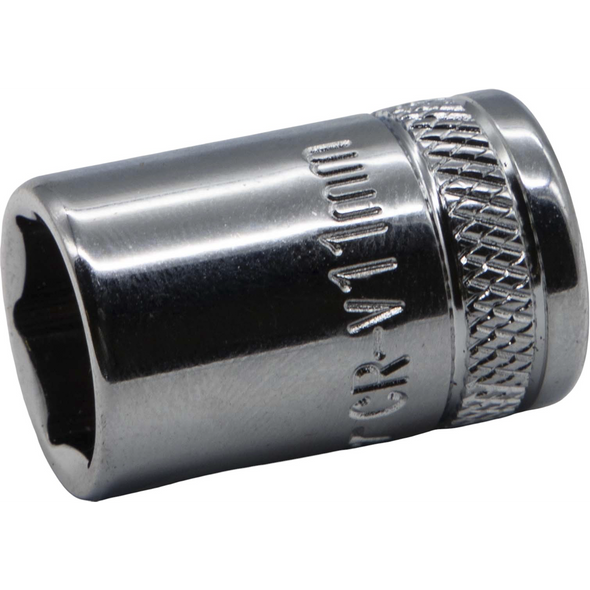 Sealey 1/4"Dr Socket 11mm 25mmL (Knurled Ring)