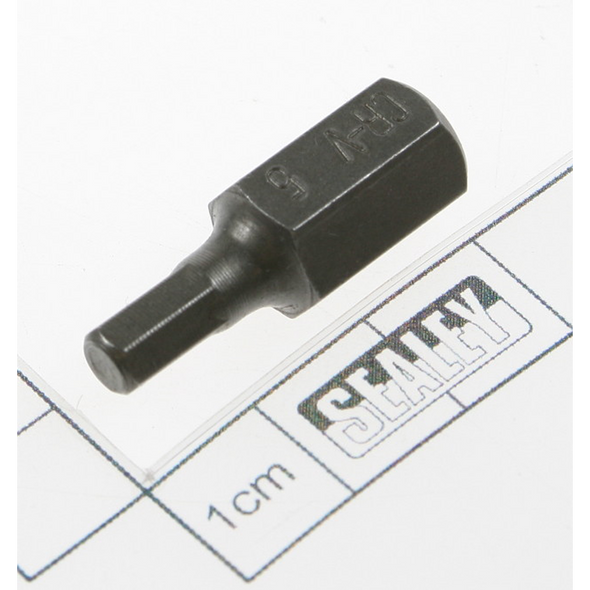 Sealey Hex bit 05mm,short:10mm shank